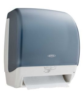 AUTOMATIC, UNIVERSAL SURFACE-MOUNTED ROLL TOWEL DISPENSER