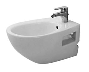 DURAVIT - CORTINA- WALL MOUNTED BIDET,WHITE COLOR