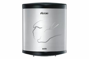 FASTDRY- STAINLESS STEEL HAND DRYER - PLASTIC ENDS