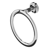 GEESA- TONE- TOWEL RING  CHROME