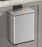 WATERSTONE- WASTE BIN WALL MOUNTED 5LTR #410 STAINLESS STEEL