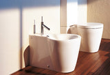 AXOR STARCK SINGLE LEVER BIDET MIXER WITH PIN HANDLE AND POP-UP WASTE SET