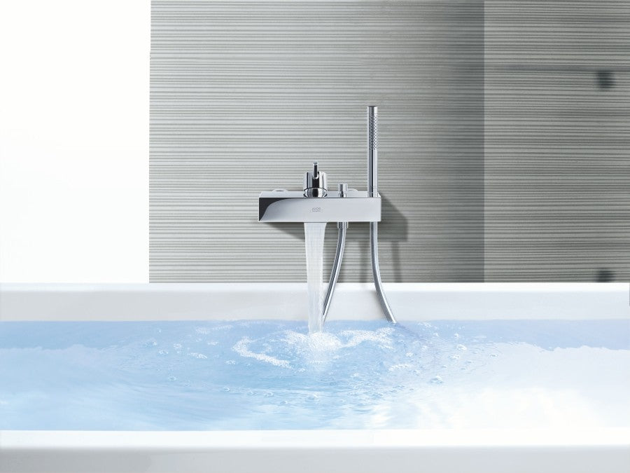 Miscelatore Doccia AX Starck Classic - Set Da Incasso Con Limitatore Temperatura, Design Moderno - Foto 10