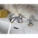 AXOR CARLTON- 3-HOLE BASIN MIXER 50 WITH POP-UP WASTE SET AND CROSS HANDLES