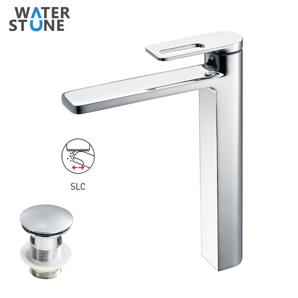 WATERSTONE- MHSERIES- HIGH RISE BASIN MIXER  CHROME FINISH
