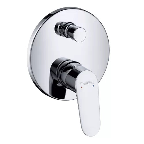HANSGROHE- FOCUS E2 - BATH/SHOWER MIXER SINGLE LEVER 1/2 FOR WALL MOUNTING- CHROME