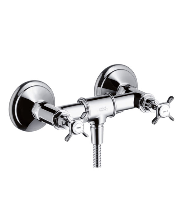 AXOR MONTREUX -SHOWER MIXER 2 HOLE WALL MOUNTED 2 CROSS HANDLE