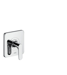 AXOR CITTERIO M - SHUT-OFF VALVE FOR CONCEALED INSTALLATION WITH LEVER HANDLE