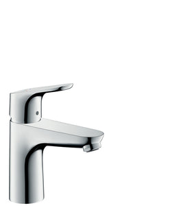 FOCUS SINGLE LEVER BASIN MIXER 100 WITH POP-UP WASTE SET