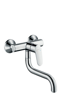FOCUS SINGLE LEVER KITCHEN MIXER WALL-MOUNTED