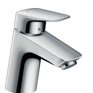 LOGIS SINGLE LEVER BASIN MIXER 70 WITH PUSH-OPEN WASTE SET