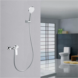 WATERSTONE-THSERIES SHOWER MIXER BRASS BODY WITH ZIN HANDLE CHROME FINISH