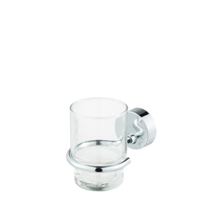 GEESA - 27 COLLECTION - TUMBLER WITH HOLDER CHROME