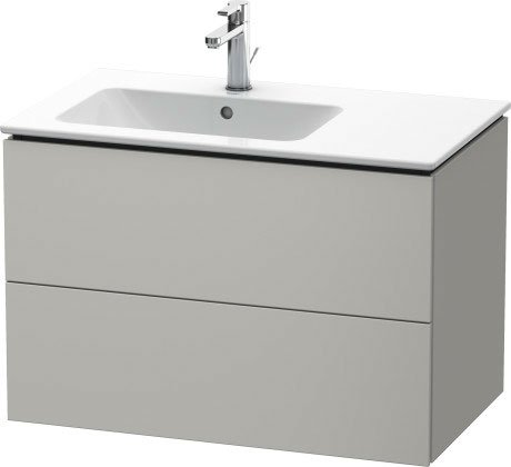 L-CUPE VANITY UNIT WALL MOUNTED