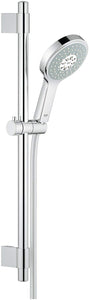 UNICA CROMA - SHOWER BAR 65CM CONSISTING OF H,SHOWER 2JET WITH FLIXEBLE HOSE 1.60M