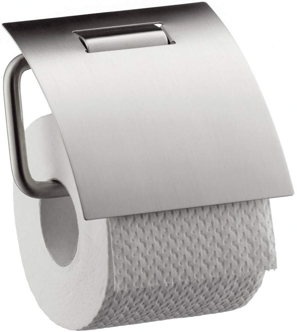 AXOR STEEL- ROLL HOLDER WITH COVER ,S. STEEL