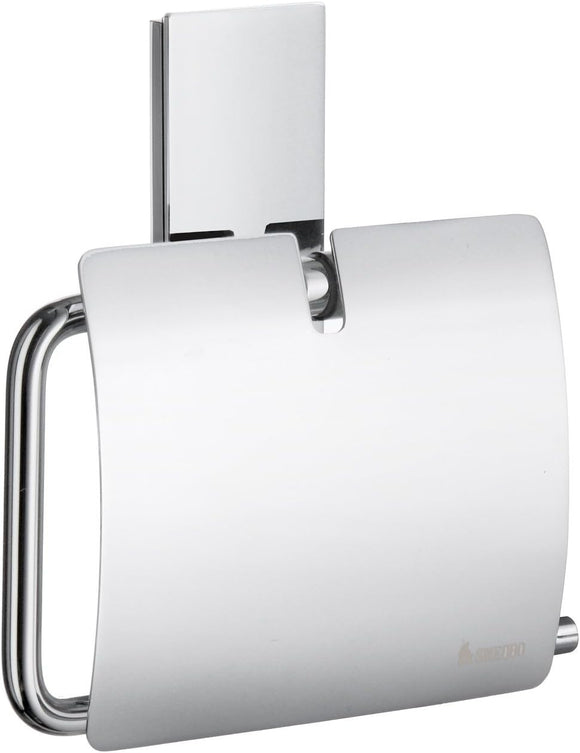 SMEDBO POOL TOILET ROLL HOLDER WITH LID POLISHED CHROME