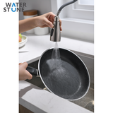 WATERSTONE- KITCHEN MIXER BELL TYPE PULLOUT SPRAY NICKEL BRUSHED FINISH