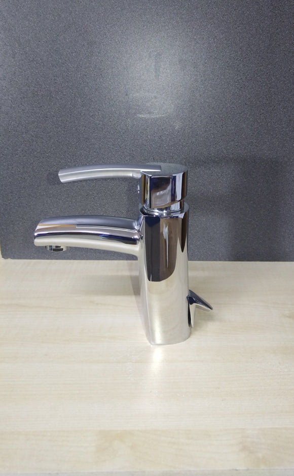 Grohe EUROCUBE Basin Mixer Tap; 1/2 Inch M-Size; with Pop Up Waste; Chrome