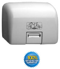 BOBRICK B-709 115V AIRPRO AUTOMATIC HAND DRYER CAST ALUMINUM COVER