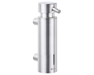 MERIDA- VIP WALL MOUNTED LIQUID SOAP DISPENSER 300 ML, MADE OF CHROME PLATED BRASS, BRUSHED VERSION