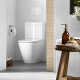 DURAVIT D-NEO TOILET CLOSE-COUPLED RIMLESS  (WITHOUT CISTERN AND SEAT COVER), WASHDOWN MODEL, FIXINGS INCLUDED