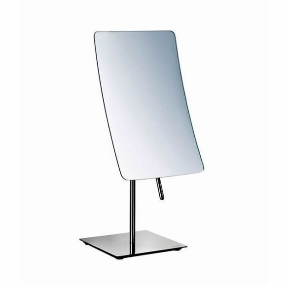SMEDBO-  8 1/4 X 5 SHAVING AND MAKE-UP MIRROR IN POLISHED CHROME