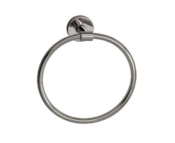 MERIDA-BATHROOM TOWEL RING, SMALL DIAMETER, MADE OF CHROME PLATED BRASS (POLISHED VERSION)