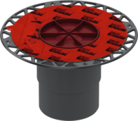 DRAINPOINT S DRAIN DN 100 VERTICAL WITH SEAL SYSTEM UNIVERSAL FLANGE