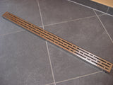 DRAINLINE DESIGN GRATE BASIC POLISHED OR BRUSHED STAINLESS STEEL FOR SHOWER CHANNEL 800MM